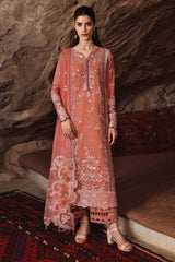 Qlinekari By Qalamkar Unstitched 3 Piece Emb Linen Suit-LM-03-Luan