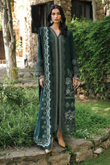 Qlinekari By Qalamkar Unstitched 3 Piece Emb Linen Suit-LM-05-Ailis