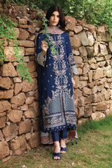 Qlinekari By Qalamkar Unstitched 3 Piece Emb Linen Suit-LM-06-Cadhla