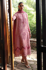 Qlinekari By Qalamkar Unstitched 3 Piece Emb Linen Suit-LM-12-Keira