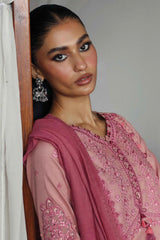 Qlinekari By Qalamkar Unstitched 3 Piece Emb Linen Suit-LM-12-Keira