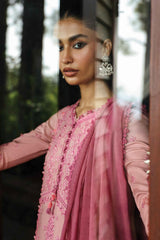 Qlinekari By Qalamkar Unstitched 3 Piece Emb Linen Suit-LM-12-Keira