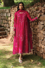 Qlinekari By Qalamkar Unstitched 3 Piece Emb Linen Suit-LM-13-Tara