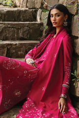 Qlinekari By Qalamkar Unstitched 3 Piece Emb Linen Suit-LM-13-Tara