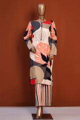 Florence By HZ Stitched 2 Piece Printed Linen Vol-01 Suit-LNP-2P-2502