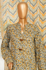Bin Saeed Stitched 3 Piece Exclusive Printed Lawn Vol-01 Suit-LSM-2621 MULTI