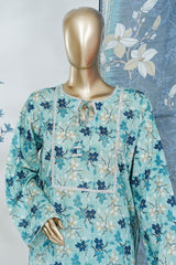 Bin Saeed Stitched 3 Piece Luxury Printed Lawn Vol-05 Suit-LSM-2834-FEROZI