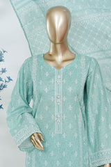Bin Saeed Stitched 3 Piece Luxury Printed Lawn Vol-05 Suit-LSM-2840-FEROZI