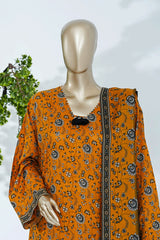 Bin Saeed Stitched 3 Piece Exclusive Printed Lawn Vol-07 Suit-LSM-2872-YELLOW