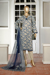 Bin Saeed Stitched 3 Piece Exclusive Printed Lawn Vol-10 Suit-LSM-3053-SKIN