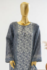 Bin Saeed Stitched 3 Piece Exclusive Printed Lawn Vol-11 Suit-LSM-3142-GRAY
