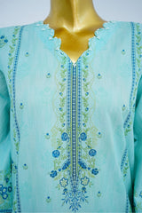 Bin Saeed Stitched 3 Piece Exclusive Printed Lawn Vol-13 Suit-LSM-3227-FEROZI