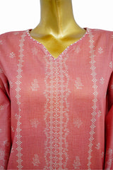 Bin Saeed Stitched 3 Piece Exclusive Printed Lawn Vol-13 Suit-LSM-3230-PINK