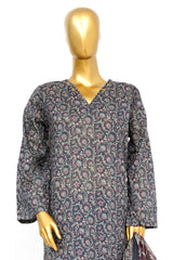 Bin Saeed Stitched 3 Piece Exclusive Printed Lawn Vol-14 Suit-LSM-3264-BLUE