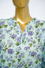 Bin Saeed Stitched 3 Piece Exclusive Printed Lawn Vol-15 Suit-LSM-3309-FEROZI
