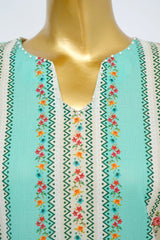 Bin Saeed Stitched 3 Piece Exclusive Printed Lawn Vol-15 Suit-LSM-3312-GREEN