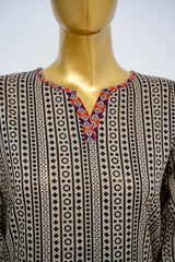 Bin Saeed Stitched 3 Piece Exclusive Printed Lawn Vol-15 Suit-LSM-3316-GRAY