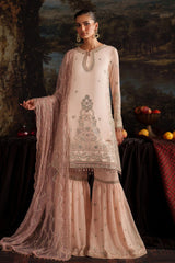 Zarif Unstitched 3 Piece Premium Chiffon Suit-ZRF-PRC-08 LUCIA
