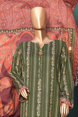 Linen Wintry By HZ Unstitched 3 Piece Linen With Shawl Suit-LWS-1141