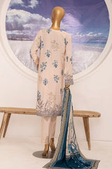 Linen Wintry By HZ Unstitched 3 Piece Printed Linen Vol-02 Suit-LWS-1158