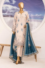 Linen Wintry By HZ Unstitched 3 Piece Printed Linen Vol-02 Suit-LWS-1158