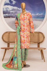 Linen Wintry By HZ Unstitched 3 Piece Printed Linen Vol-02 Suit-LWS-1159