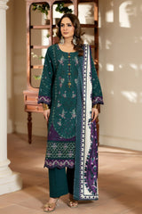 Justuju By Inara Stitched 3 Piece Winter Suit-LAILA DR-01