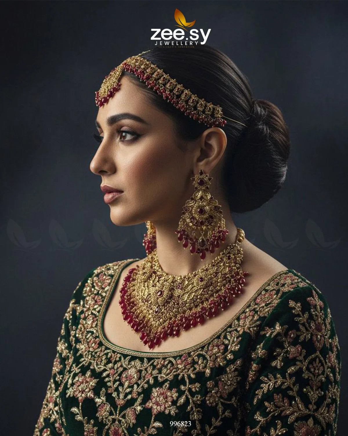Lantana Bridal Set - Zeesy Jewellery