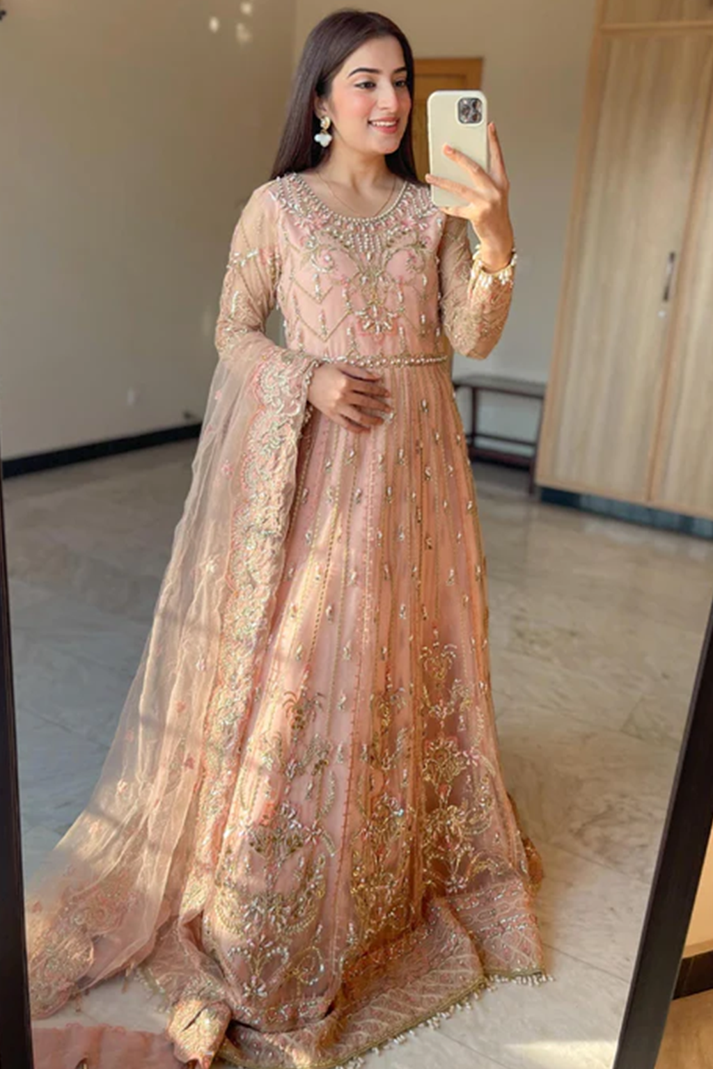 Meeral Unstitched 3 Piece Luxury Formals Pret Collection'2025-Meeral - ML-LUX22V2-5 Dilara - Meeral Luxe