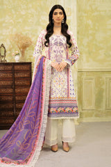Flora by Rohenaz Unstitched 3 Piece Printed Lawn Suit-RNP-06-B