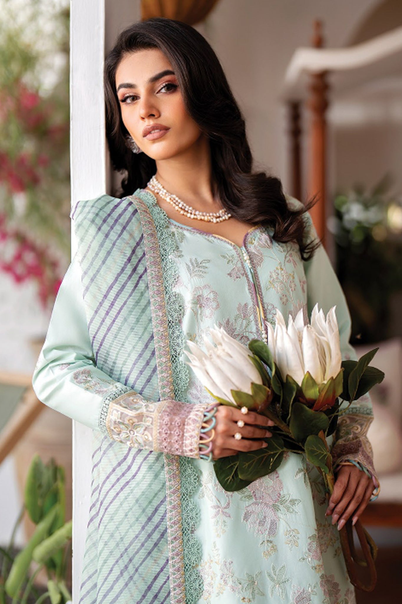 Summer Soiree By Xenia Unstitched 3 Piece Emb Lawn Vol-02 Collection'2024-01-Frona