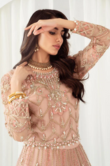 Meeral Unstitched 3 Piece Luxury Formals Pret Collection'2025-Meeral - ML-LUX22V2-5 Dilara - Meeral Luxe
