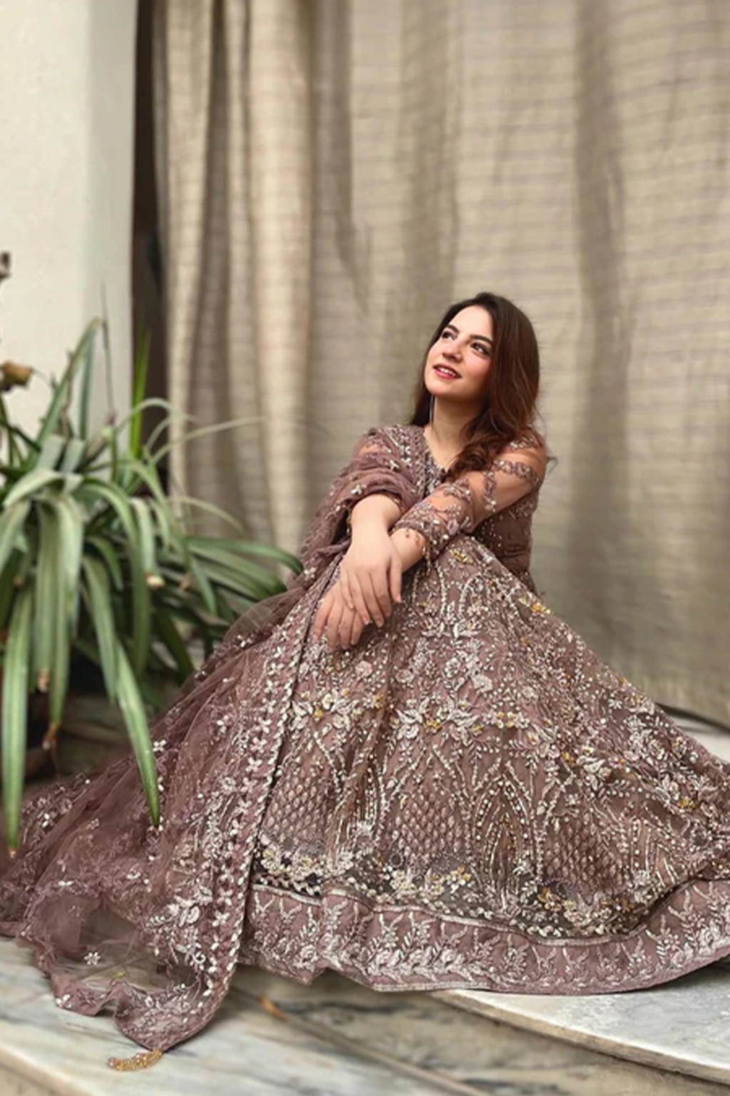 Meeral Unstitched 3 Piece Luxury Formals Pret Collection'2025-Meeral - ML-LUX22V2-30 Raya - Meeral Luxe