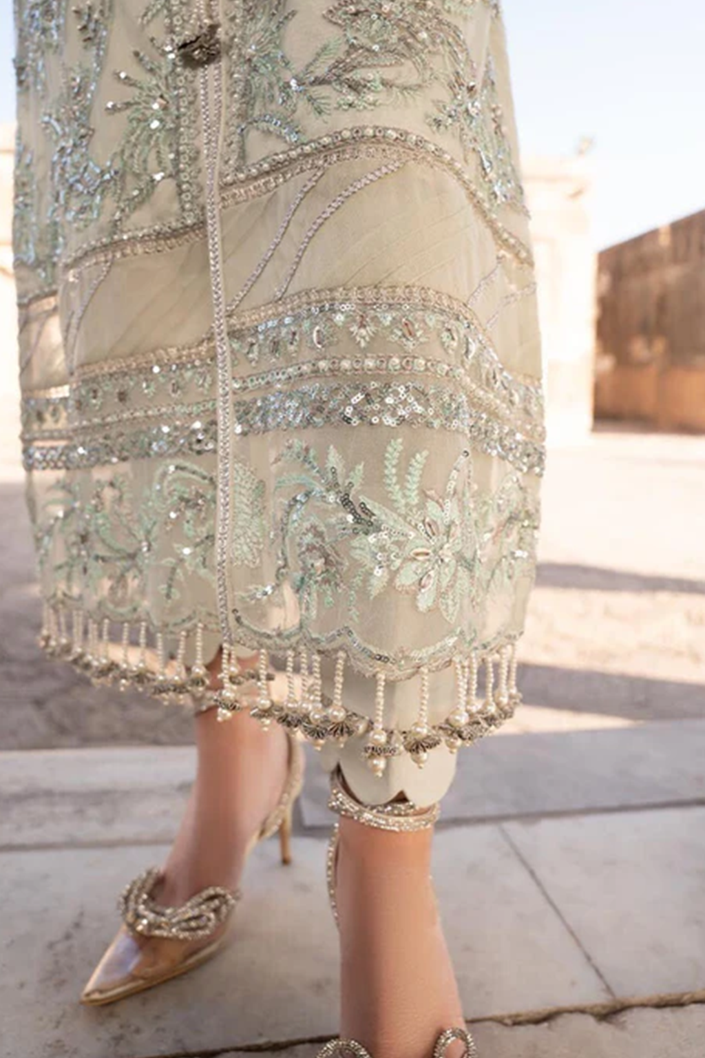 Meeral Unstitched 3 Piece Luxury Formals Pret Collection'2025-Meeral - Sifa - Meeral Luxe