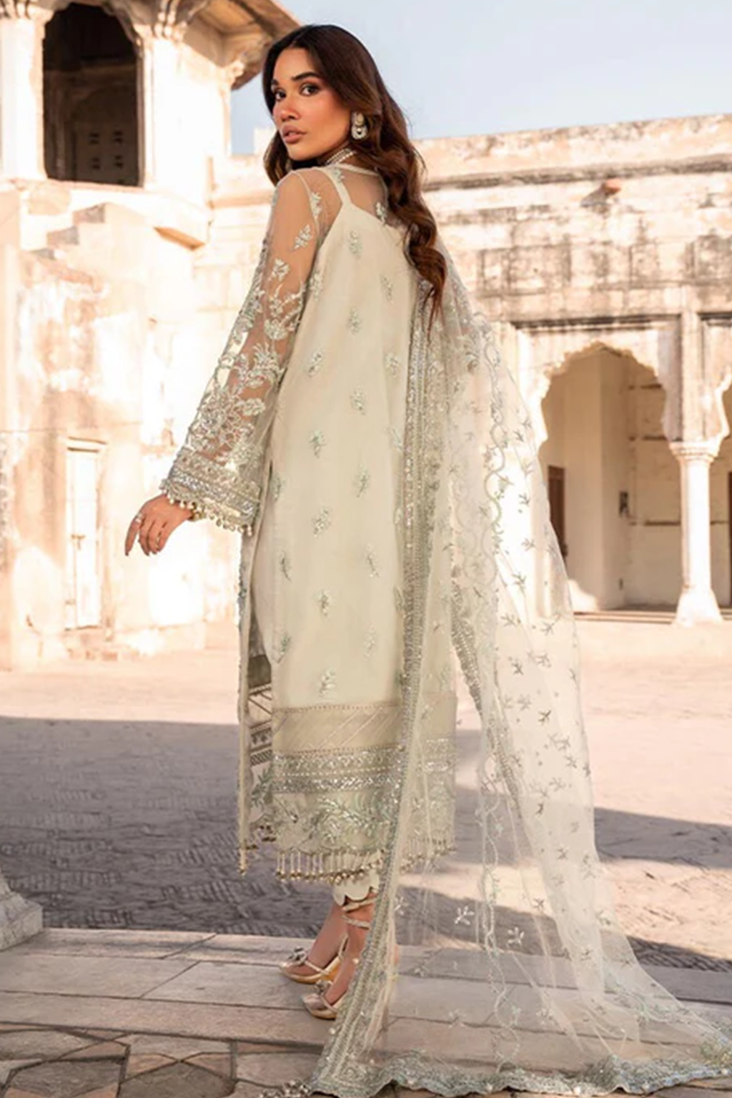 Meeral Unstitched 3 Piece Luxury Formals Pret Collection'2025-Meeral - Sifa - Meeral Luxe