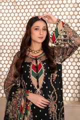 Meeral Unstitched 3 Piece Luxury Formals Pret Collection'2025-MSA-23-D162 Rangoon - Meeral Luxe