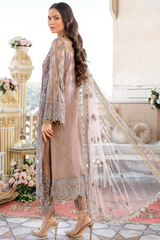 Meeral Unstitched 3 Piece Luxury Formals Pret Collection'2025-Meeral - Mahjabeen - MB-04 - Meeral Luxe