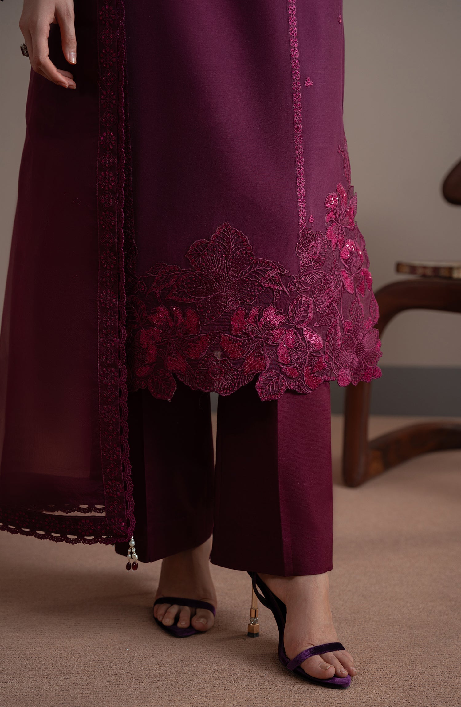Elvin By Fabiha Fatima Unstitched 3 Piece Formals Collection'2025-Lazel