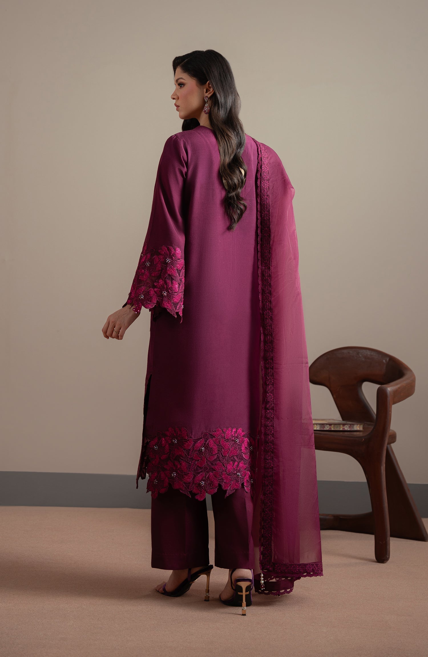 Elvin By Fabiha Fatima Unstitched 3 Piece Formals Collection'2025-Lazel
