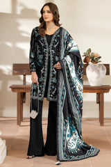 Justuju By Inara Stitched 3 Piece Winter Suit-LEHAAR DR-02