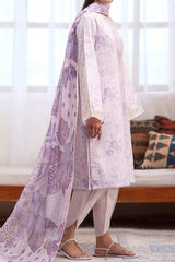 Ilara By Seran Unstitched 3 Piece Digital Printed Cambric Edit Suit-09-Lilas