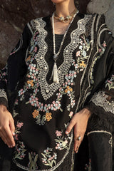 Saira Shakira n Unstitched 3 Piece Luxury Lawn Suit-Lolita Onyx