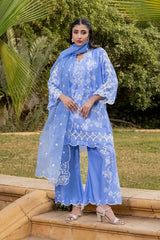 Dhaga Stitched 3 Piece Summer Collection'2025-Loraine