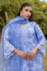 Dhaga Stitched 3 Piece Summer Collection'2025-Loraine