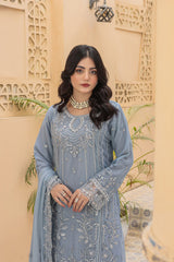 Maya By Azmeerah Stitched 3 Piece Hand Emb Chiffon Collection'2025-05-Lumora