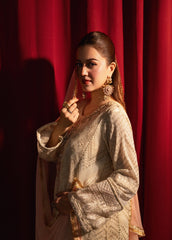 Zaaviay Stitched 3 Piece Luxury Formals Collection'2025-Luna Pearl