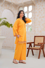 Qurb Stitched 2 Piece Summer Collection'2025-Luna