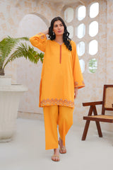 Qurb Stitched 2 Piece Summer Collection'2025-Luna