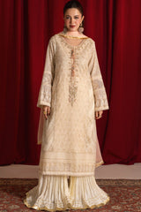 Zaaviay Stitched 3 Piece Luxury Formals Collection'2025-Luna Pearl