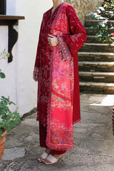 Aylin By Republic Unstitched 3 Piece Emb Lawn Summer Suit-D-05-B-Lunara